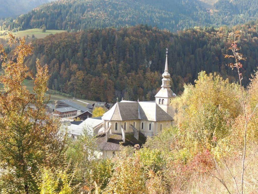 Hotel Les Touristes Abondance Exteriér fotografie